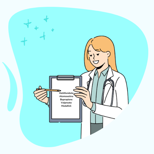 Terapia farmacológica para el TDAH