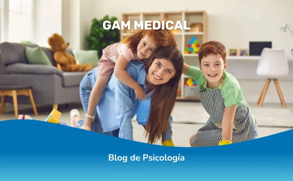 TDAH, niños y tareas domésticas en familia