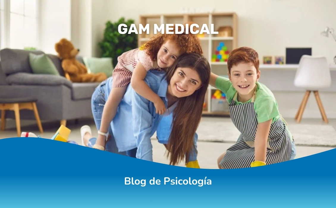 TDAH, niños y tareas domésticas en familia