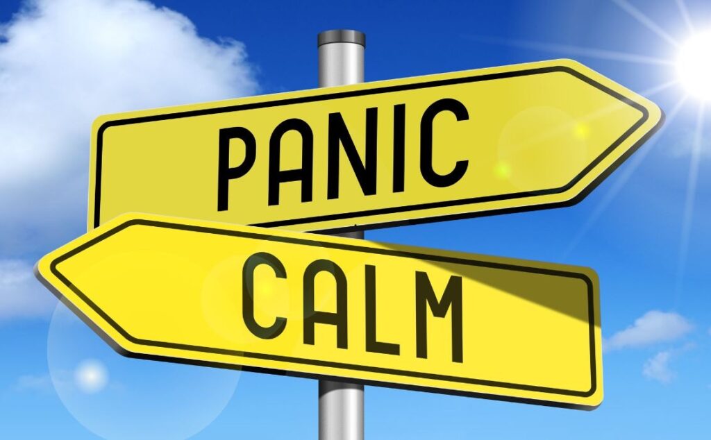 ataque de pánico sin motivo