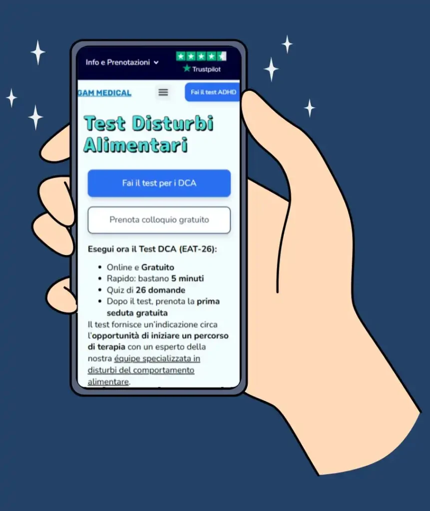 test disturbi alimentari gam medical