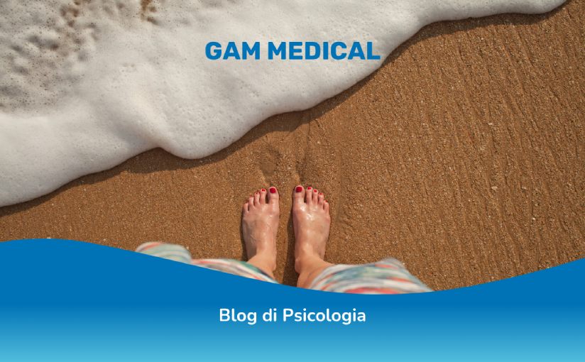 spiaggia e stress