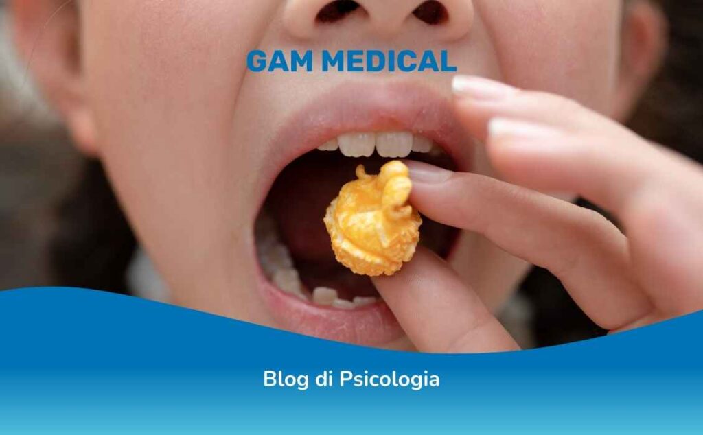 Anginofobia nei bambini paura di soffocare mentre si mangia